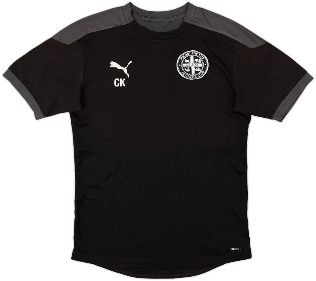 2021-22 Melbourne City Puma Staff Issue Training Shirt CK - 7/10 - (S)