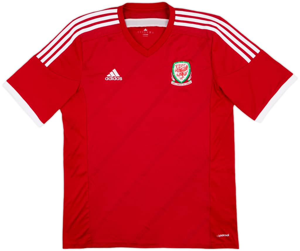 2013-15 Wales Home Shirt - 9/10 - (L)
