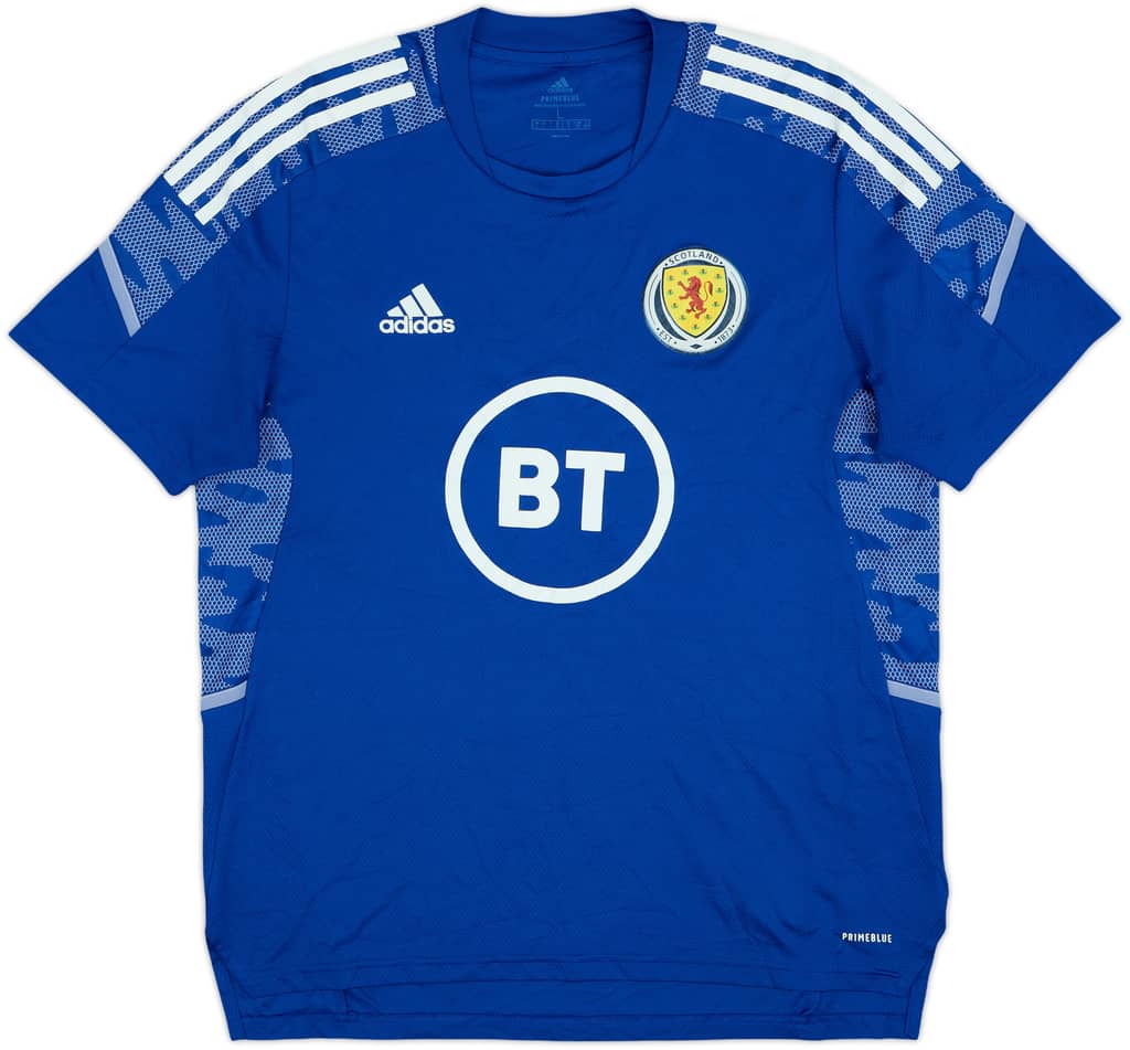 2021-22 Scotland adidas Training Shirt - 8/10 - (L)