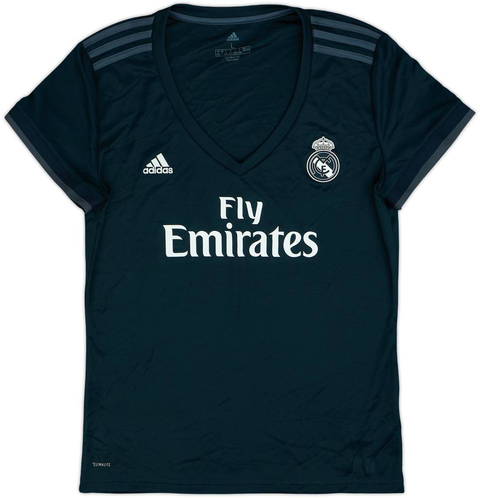 2018-19 Real Madrid Away Shirt - 10/10 - (Women's L)