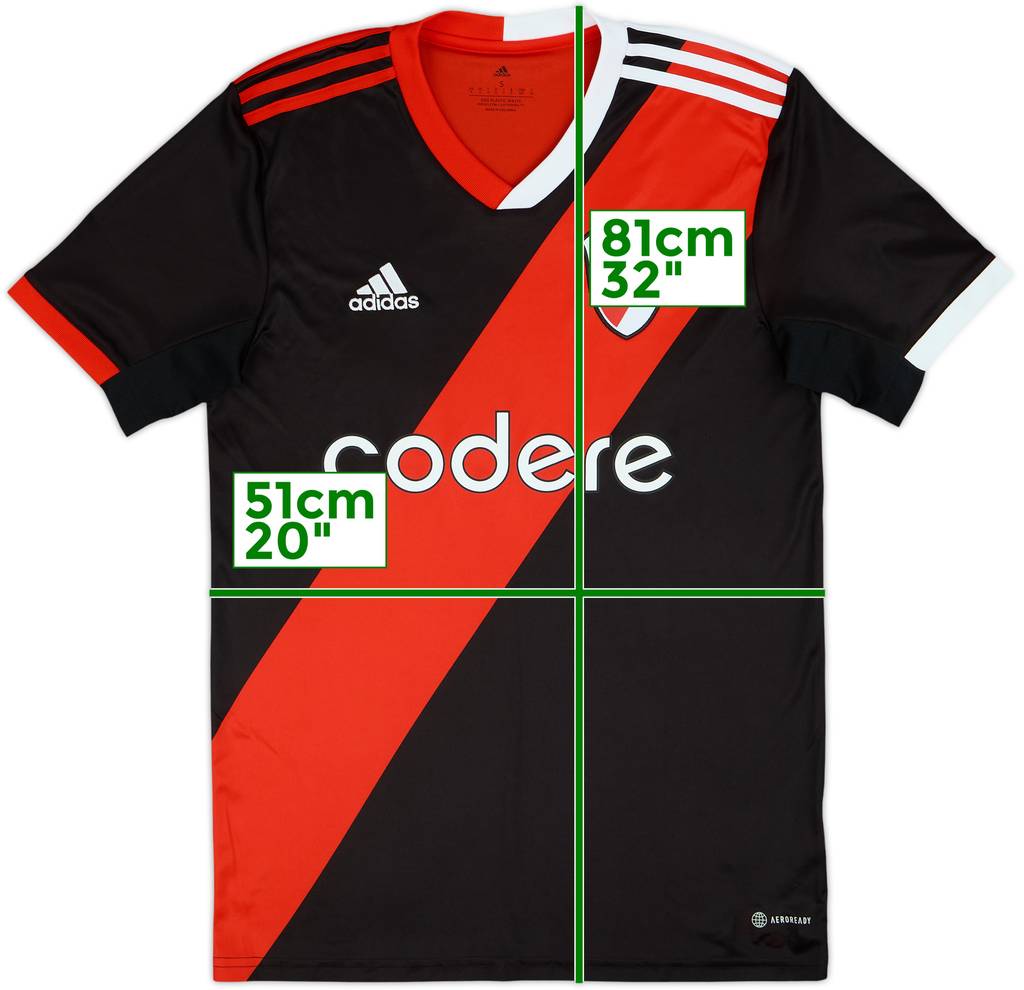 2023-24 River Plate Third Shirt - 8/10 - (S)
