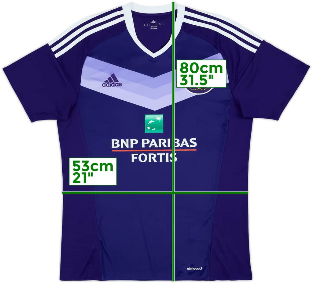 2016-17 Anderlecht Home Shirt - 10/10 - (M)