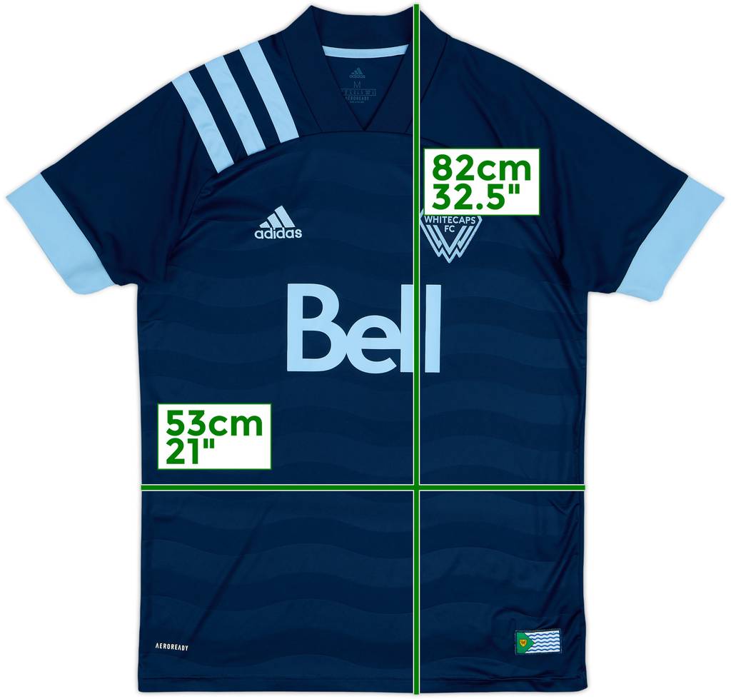 2020-21 Vancouver Whitecaps Away Shirt - 10/10 - (M)