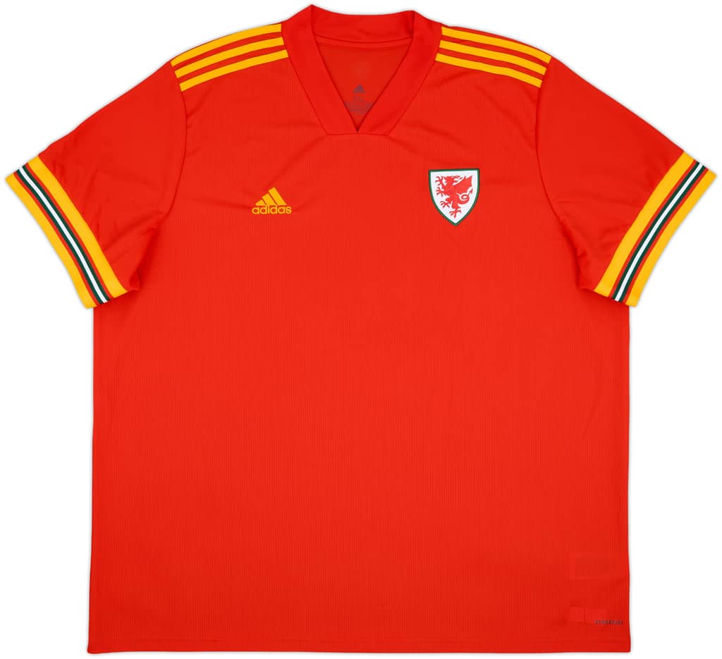 2020-21 Wales Home Shirt - 10/10 - (3XL)