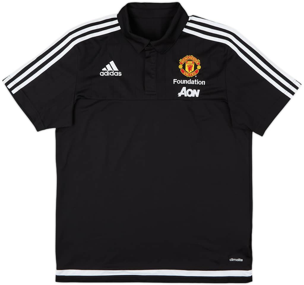 2016-17 Manchester United Foundation adidas Polo Shirt - 10/10 - (M)