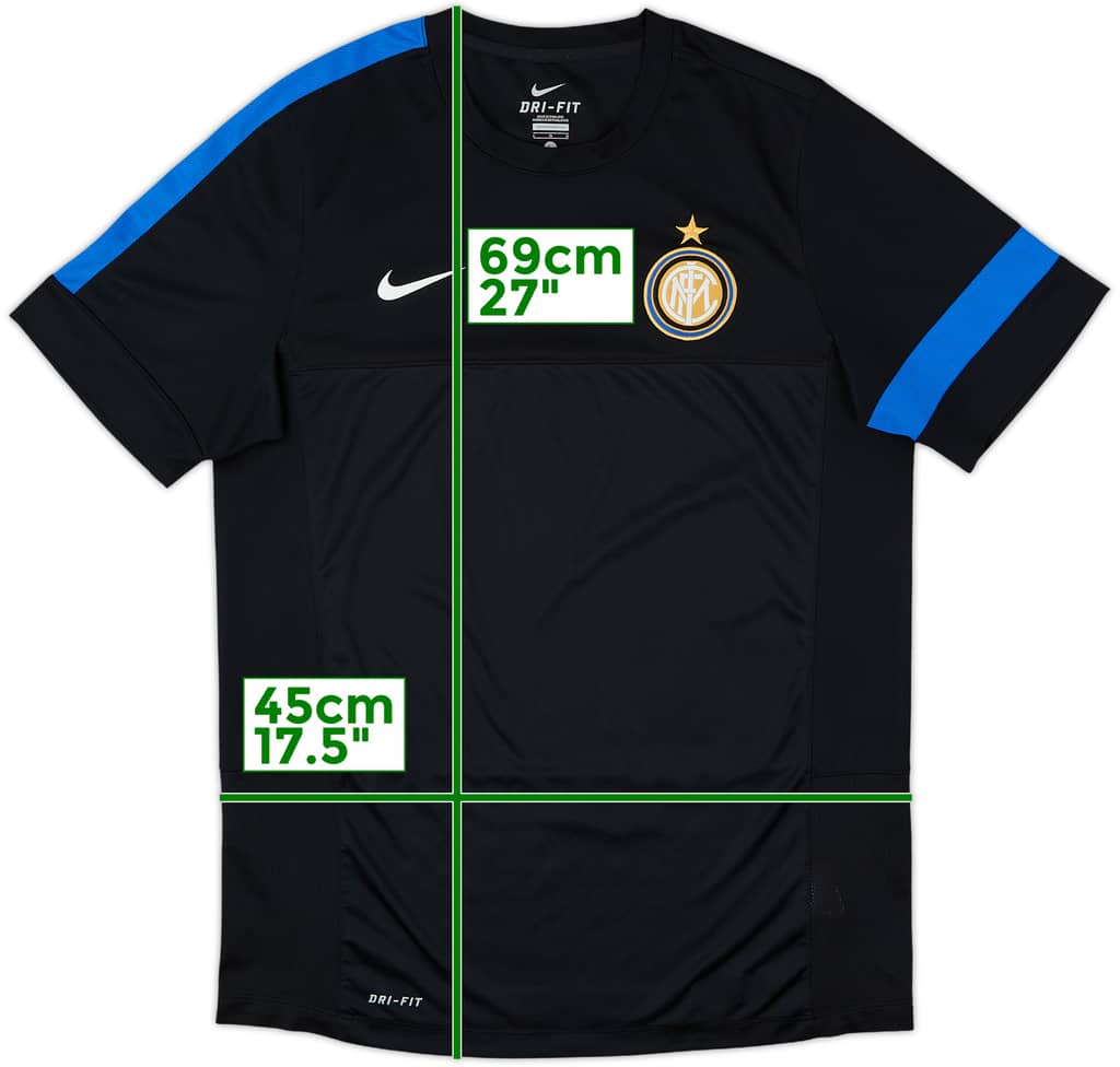 2012-13 Inter Milan Nike Training Shirt - 9/10 - (L)