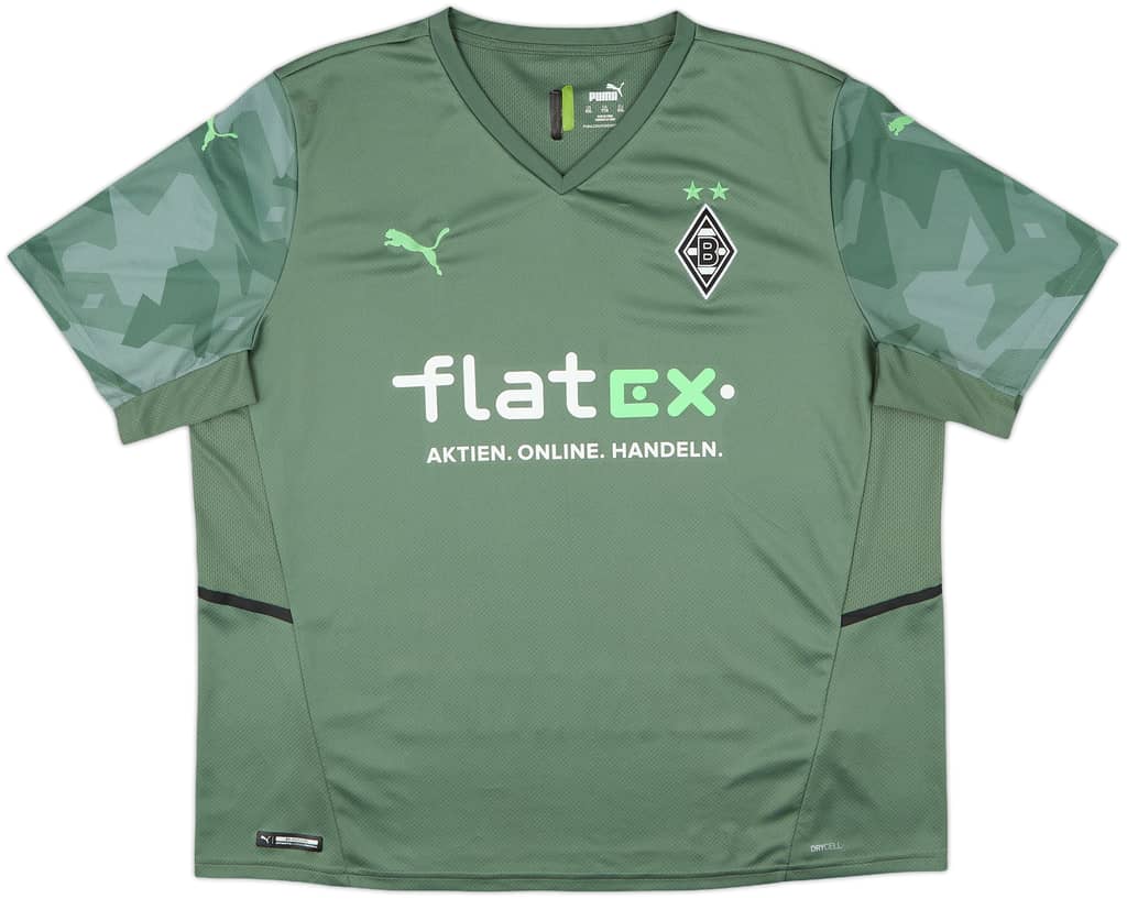 2021-22 Borussia Monchengladbach Away Shirt - 7/10 - (XXL)