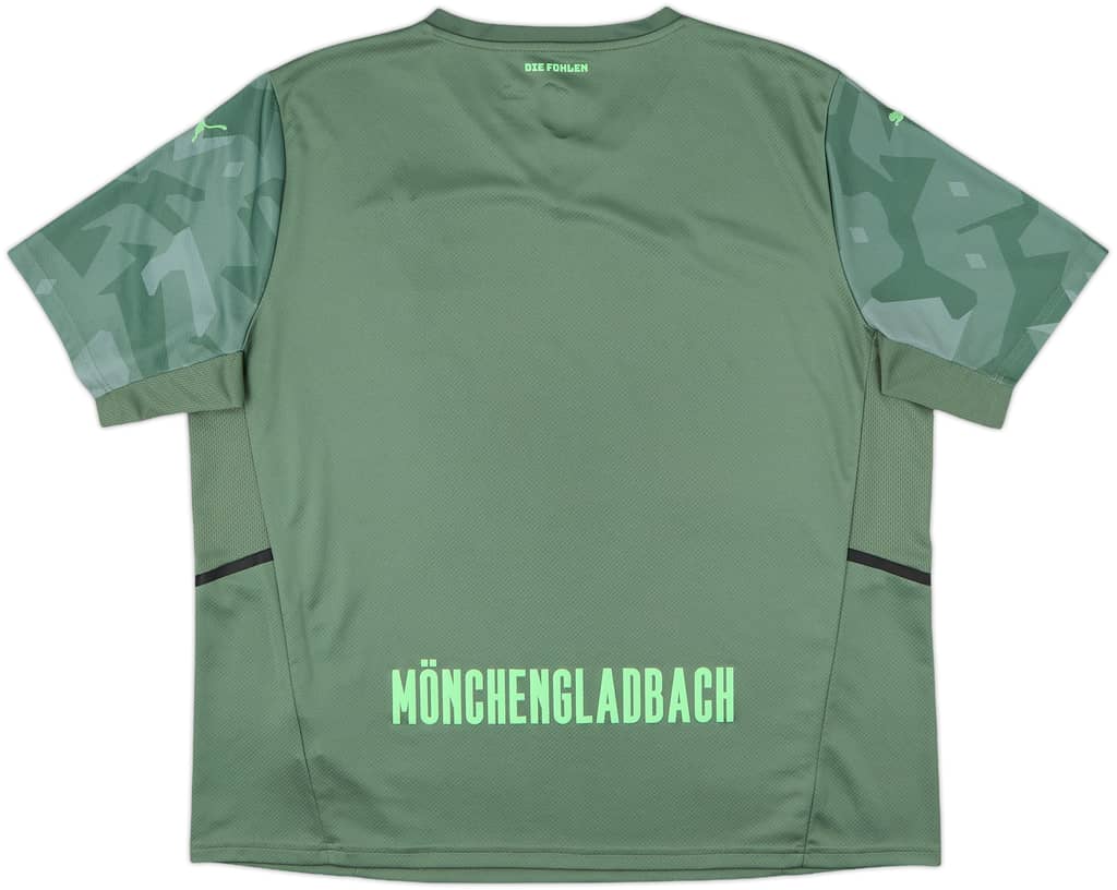 2021-22 Borussia Monchengladbach Away Shirt - 7/10 - (XXL)