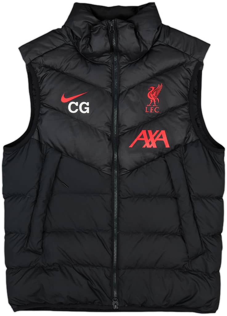 2022-23 Liverpool Staff Issue Nike Padded Gilet 'CG' - 10/10 - (M)