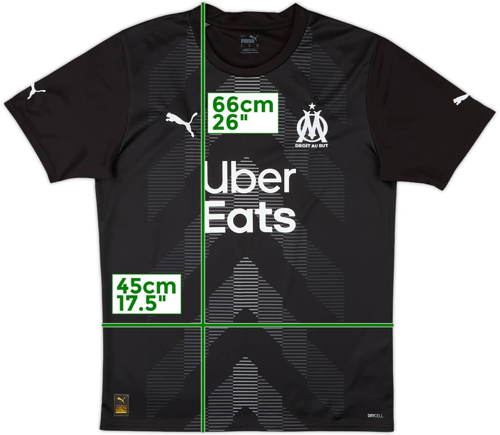 2022-23 Olympique Marseille GK S/S Shirt - 10/10 - (M)