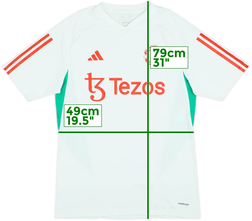 2023-24 Manchester United adidas Training Shirt - 6/10 - (M)