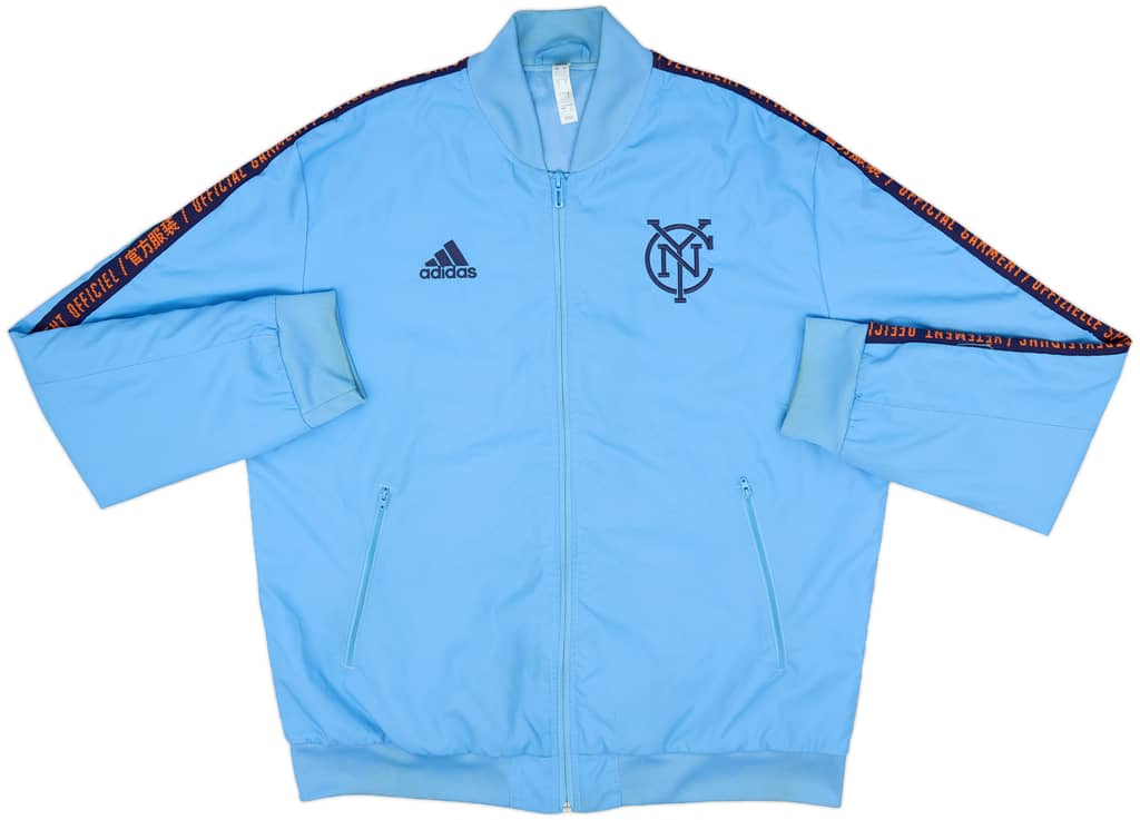 2019-20 New York City FC adidas Track Jacket - 7/10 - (L)