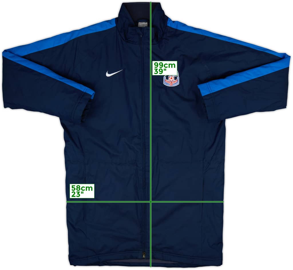 2009-10 Crystal Palace Nike Padded Bench Coat - 10/10 - (M)