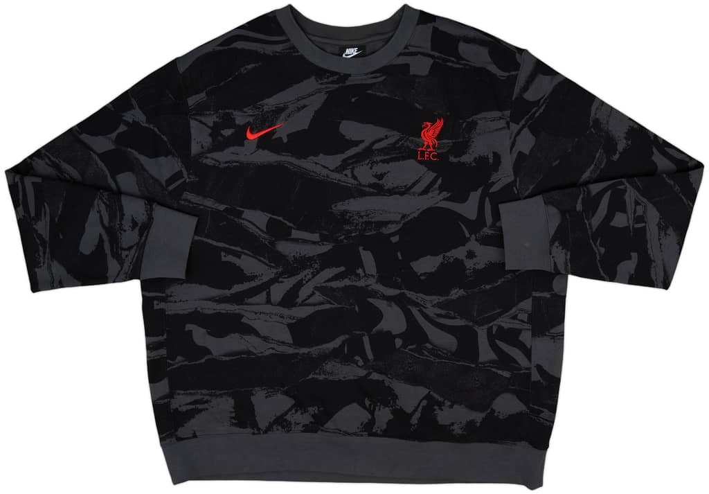 2020-21 Liverpool Nike Sweat Top - 10/10 - (XXL)