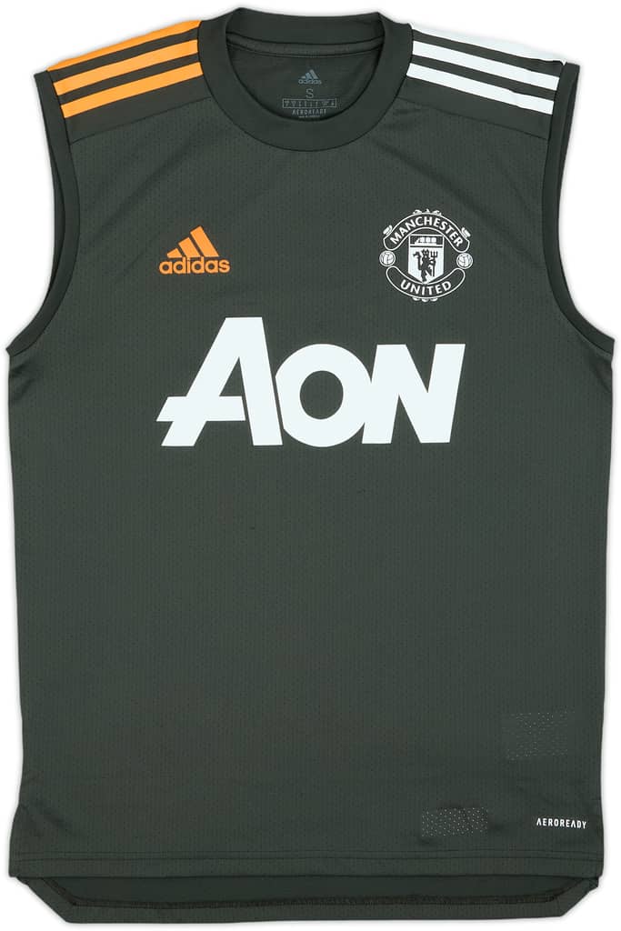 2020-21 Manchester United adidas Training Vest - 9/10 - (S)