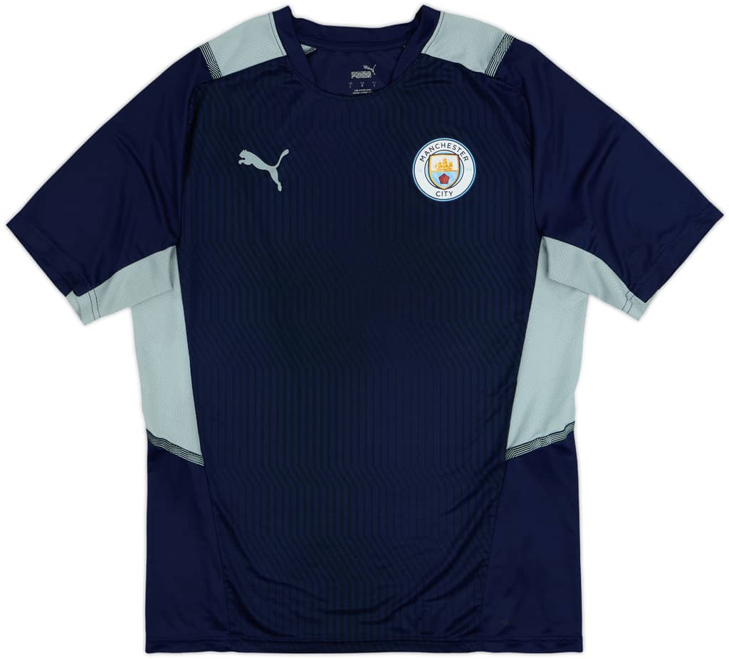 2020-21 Manchester City adidas Training Shirt - 6/10 - (L)