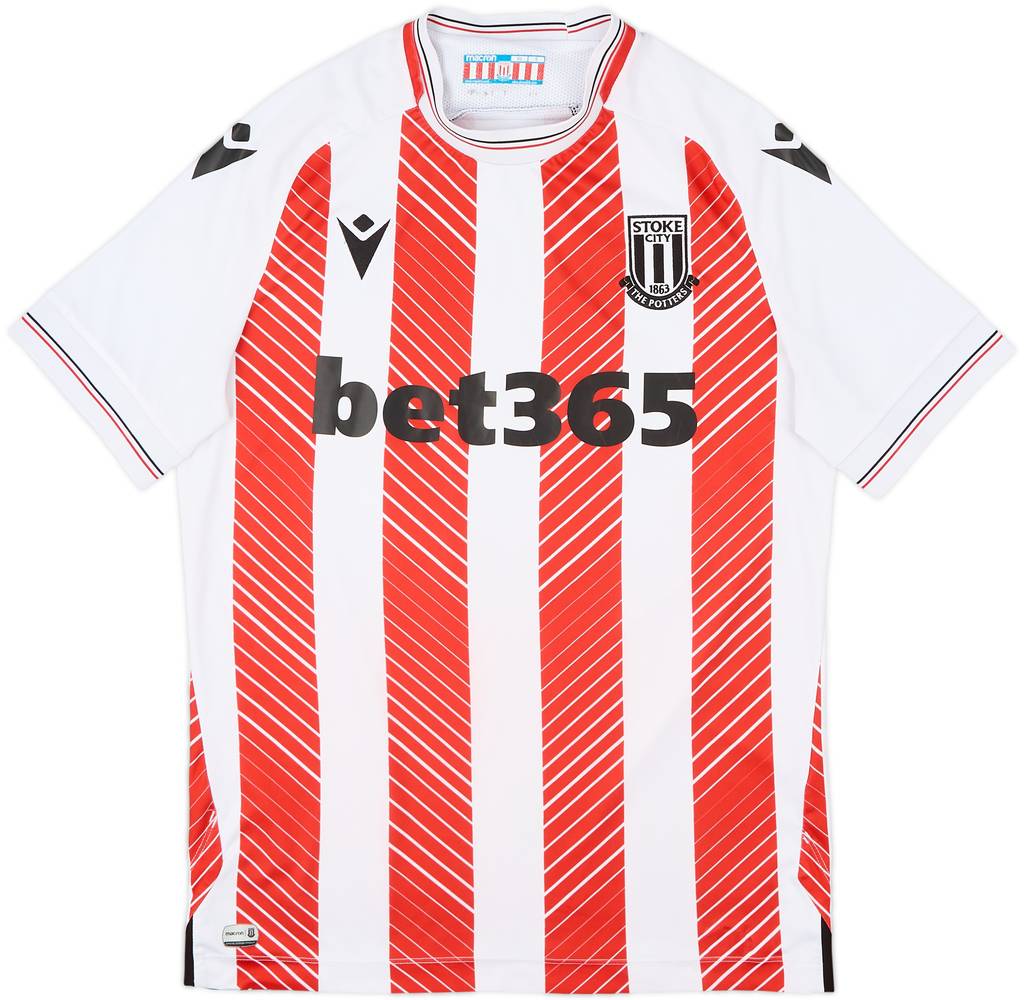 2022-23 Stoke City Home Shirt - 9/10 - (S)