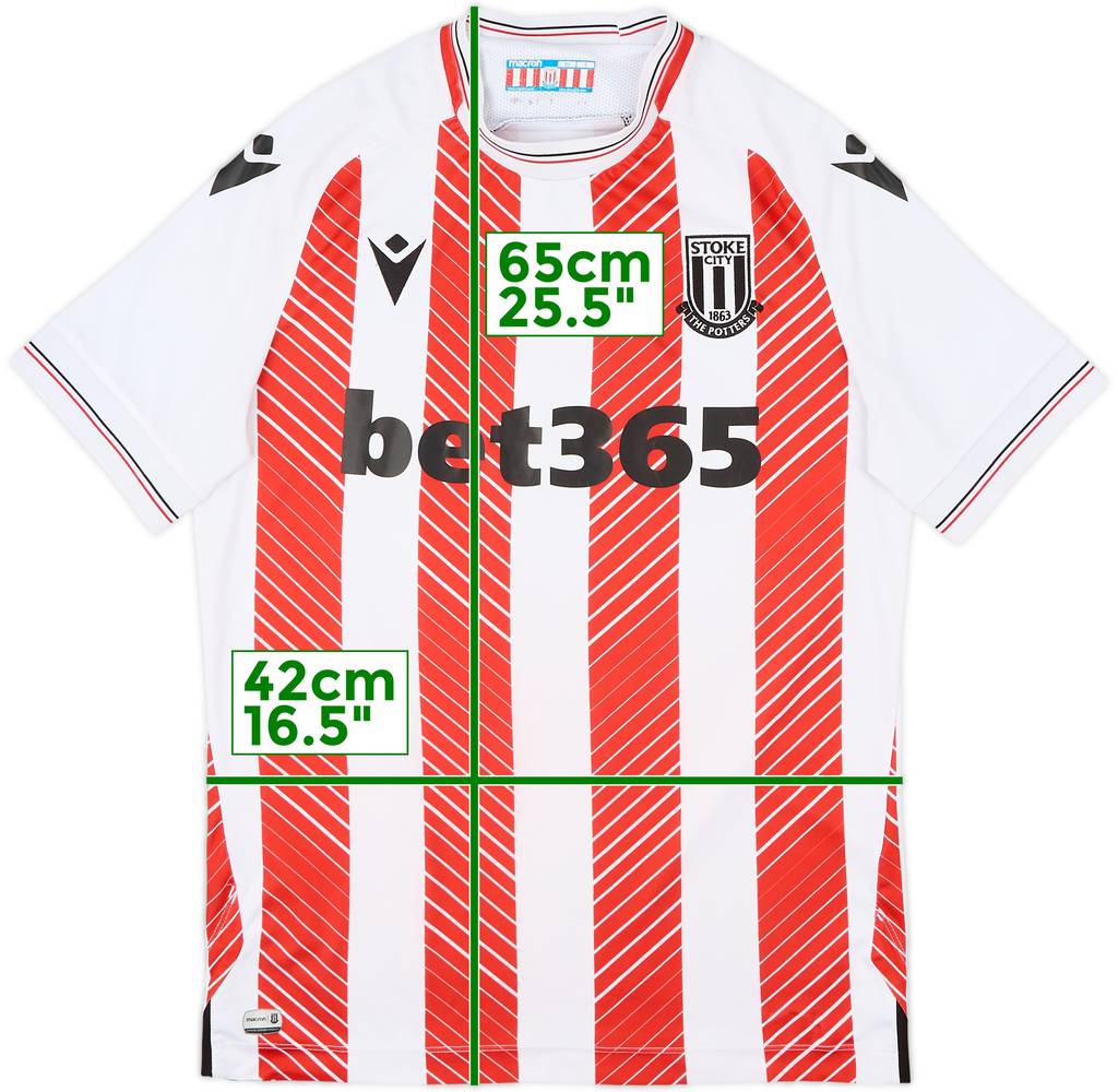 2022-23 Stoke City Home Shirt - 9/10 - (S)