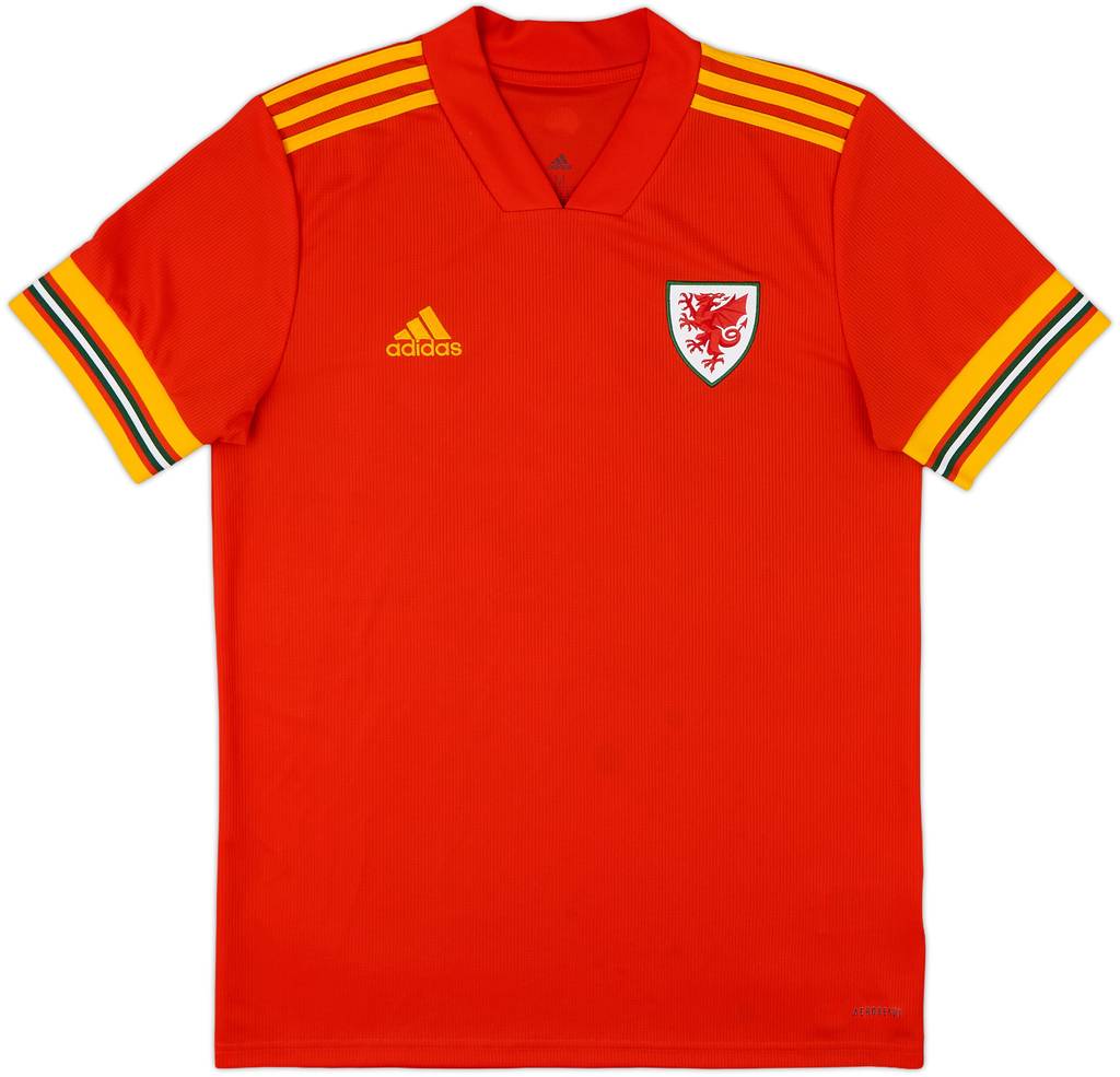2020-21 Wales Home Shirt - 7/10 - (M)