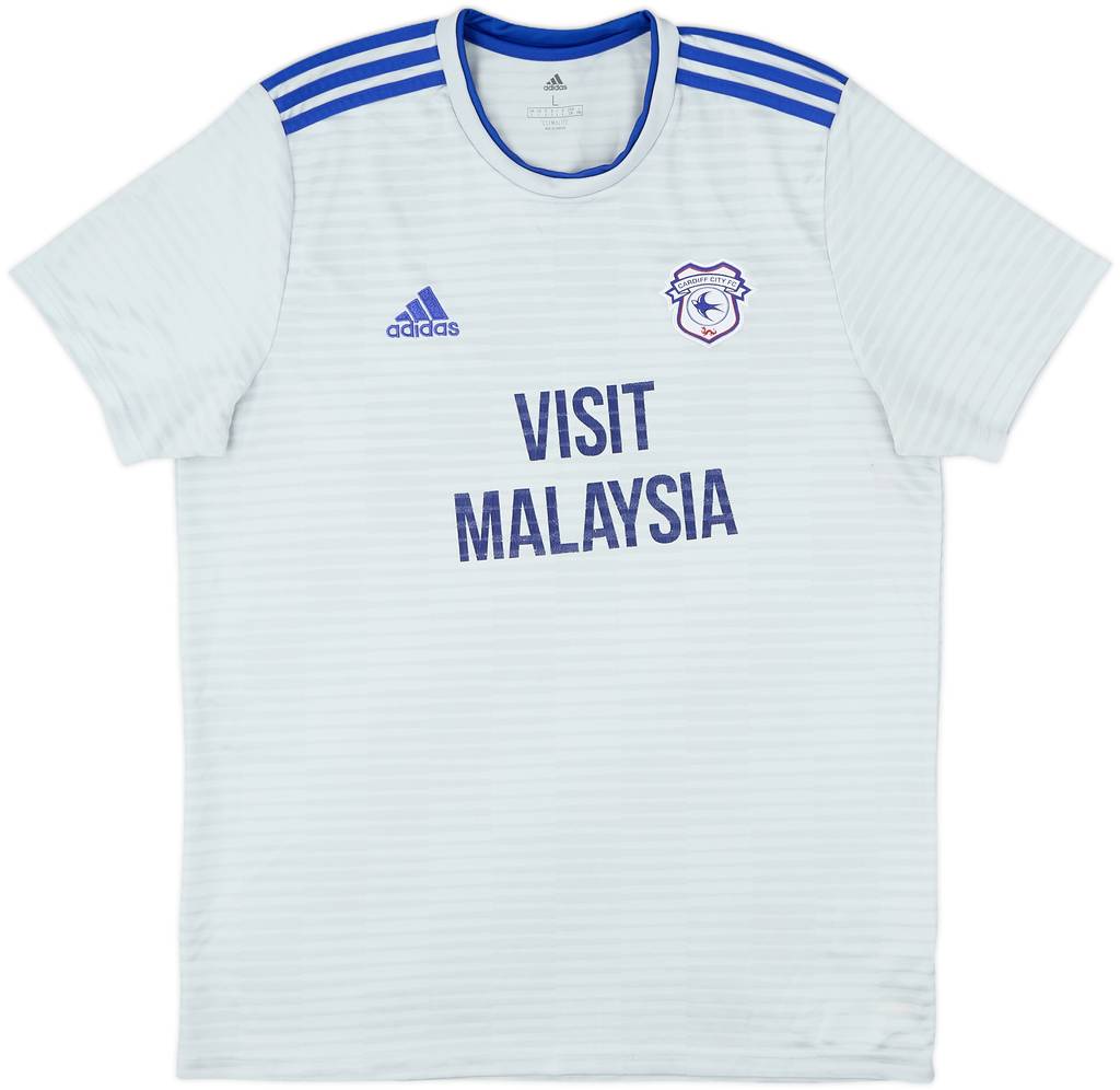 2018-19 Cardiff City Away Shirt - 6/10 - (L)