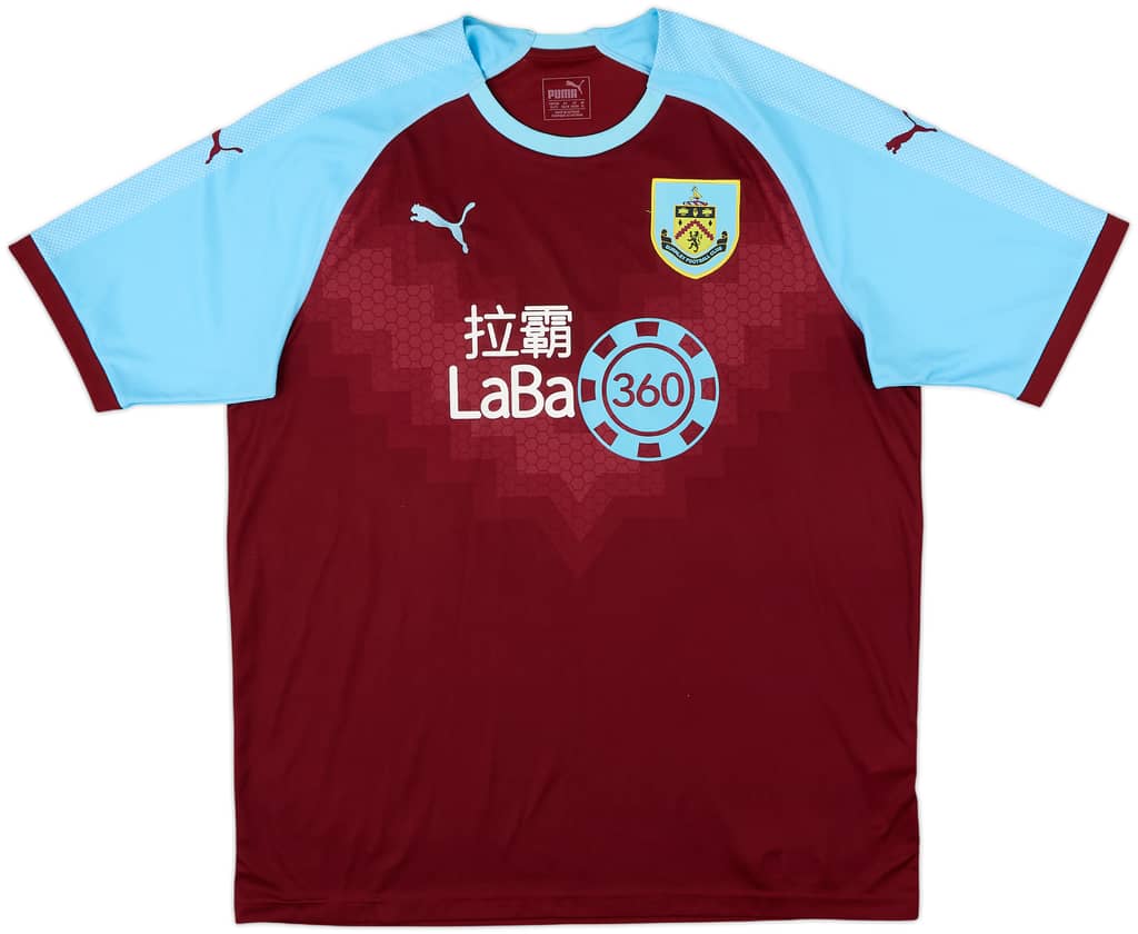 2018-19 Burnley Home Shirt - 8/10 - (XL)