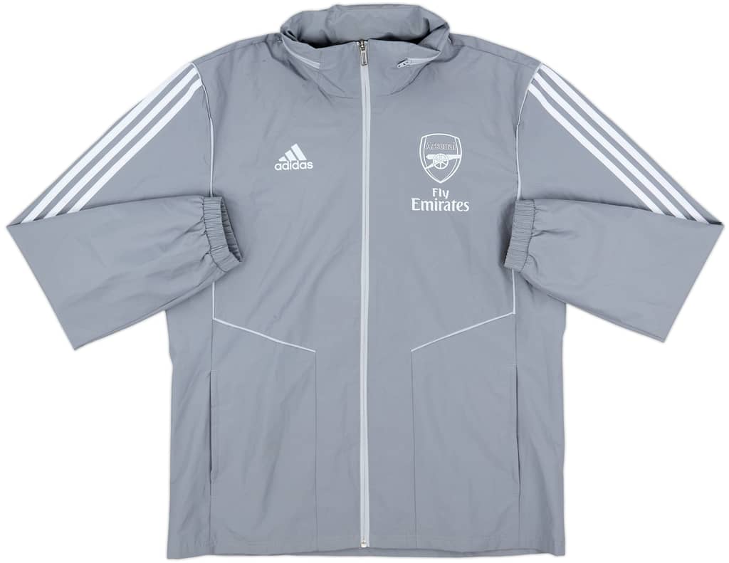 2019-20 Arsenal adidas Hooded Rain Jacket - 8/10 - (L)