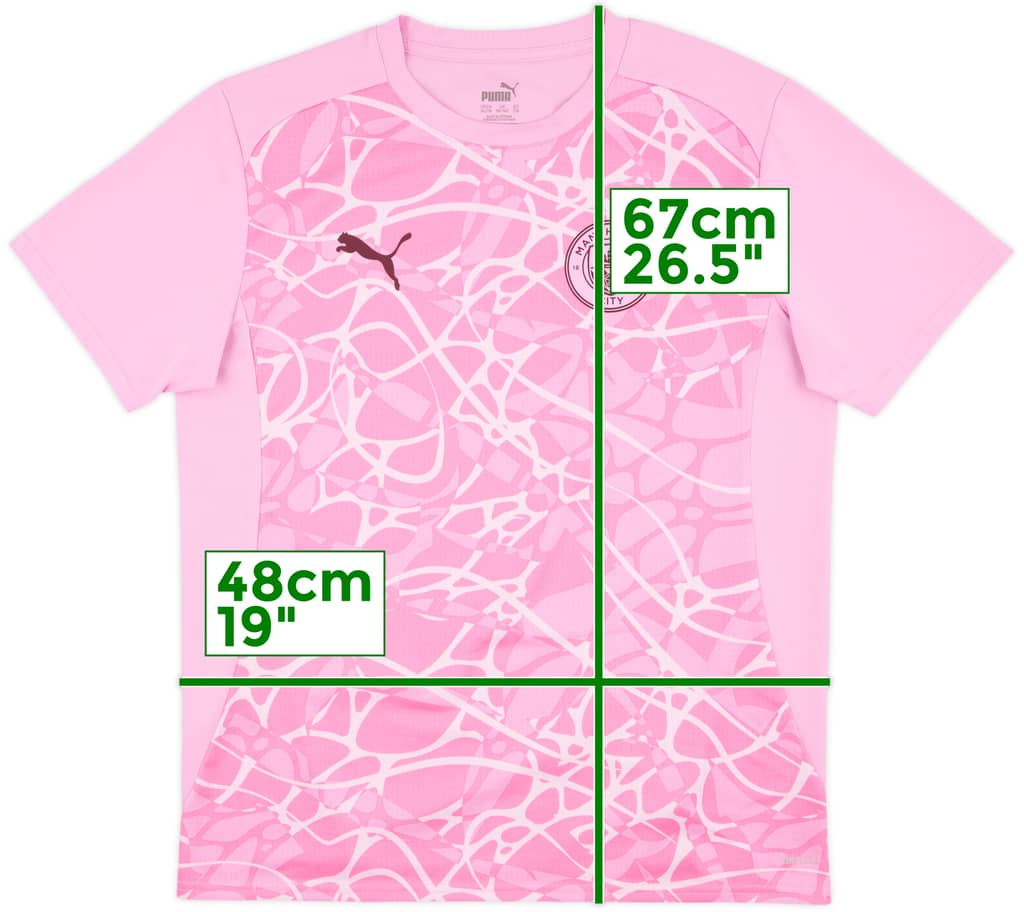 2024-25 Manchester City Puma Training Shirt - 8/10 - (XL.Boys)