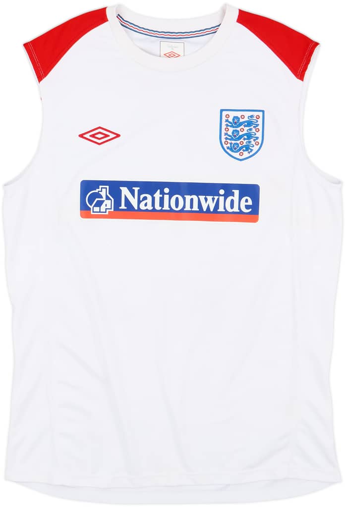 2010-11 England Umbro Training Vest - 7/10 - (XL)