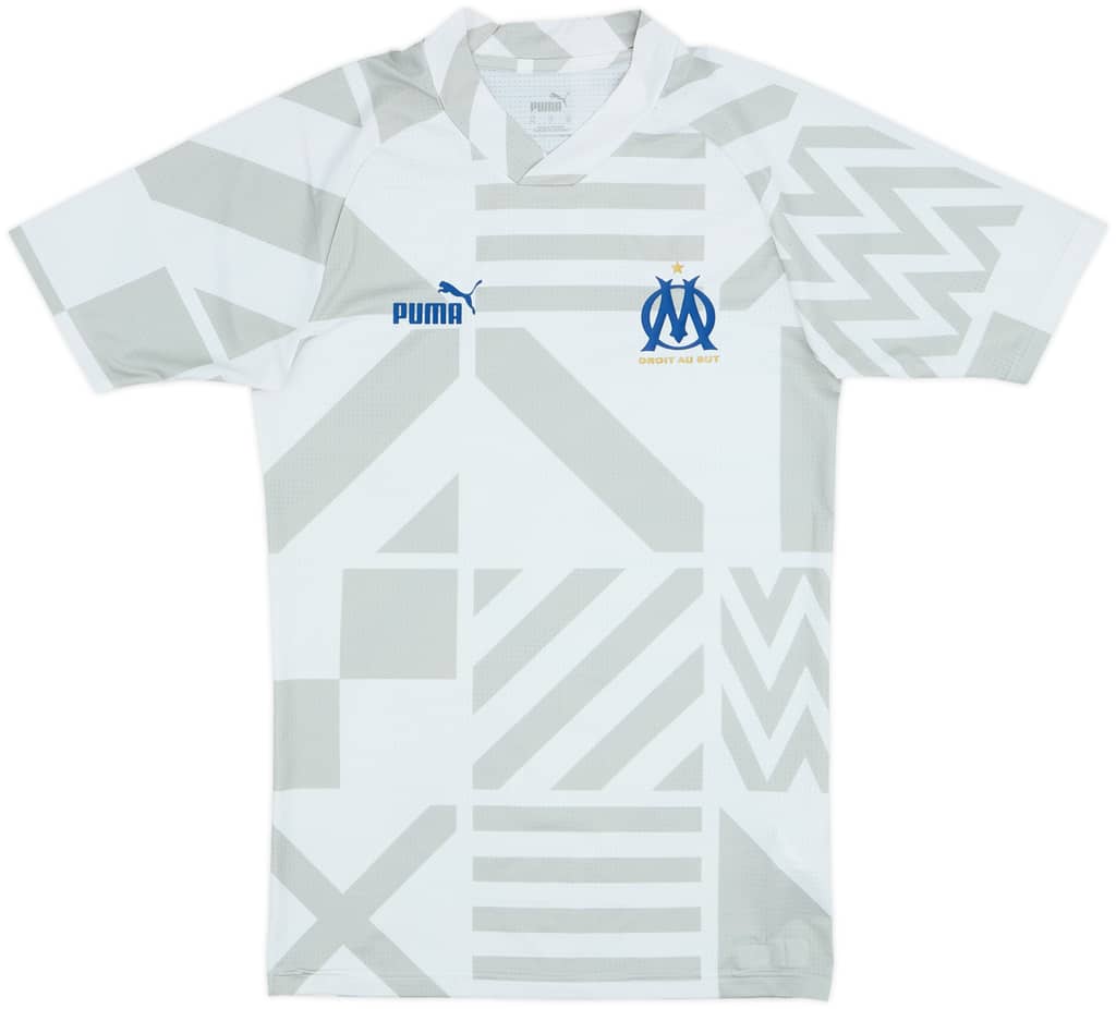 2022-23 Marseille Puma Pre-Match Shirt - 8/10 - (XS)