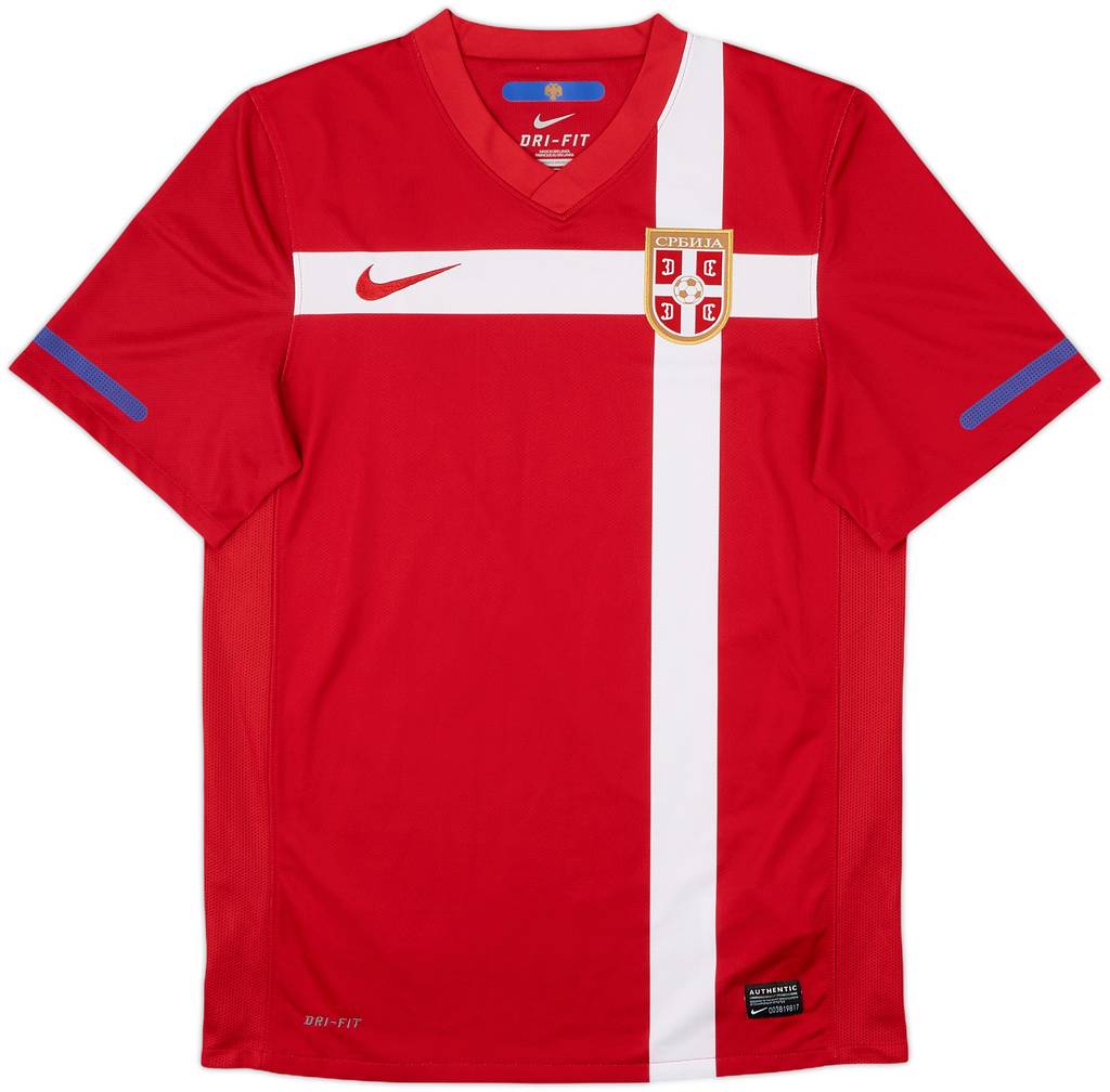 2010-11 Serbia Home Shirt - 9/10 - (S)