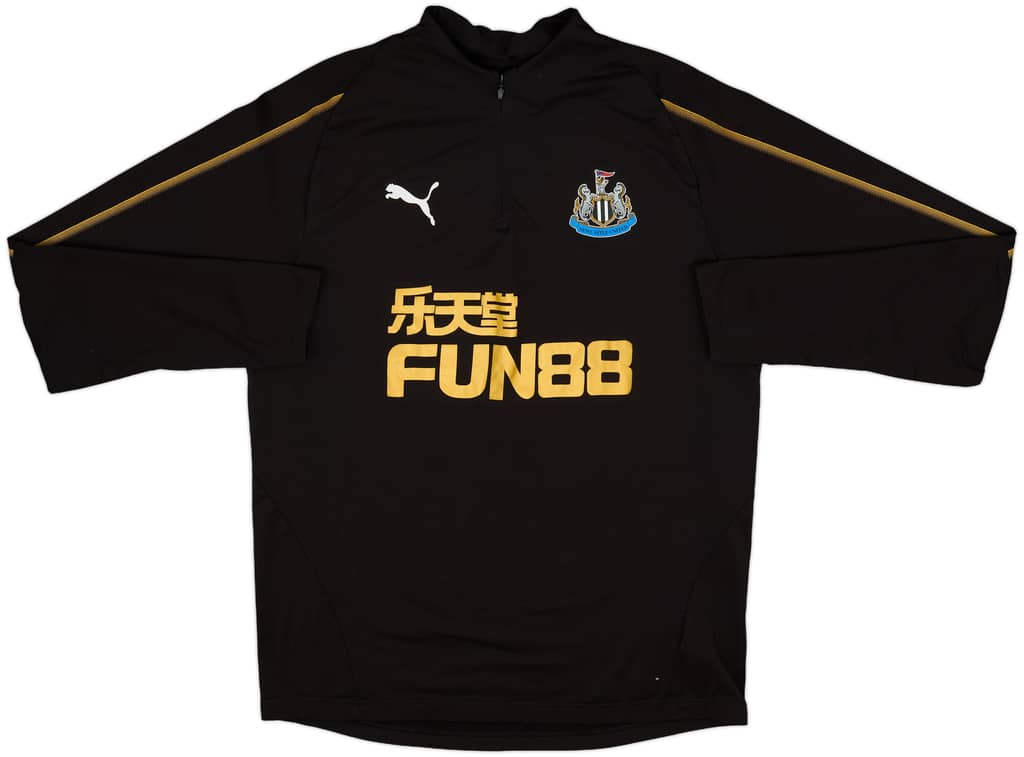 2018-19 Newcastle Puma 1/4 Zip Drill Top - 9/10 - (L)