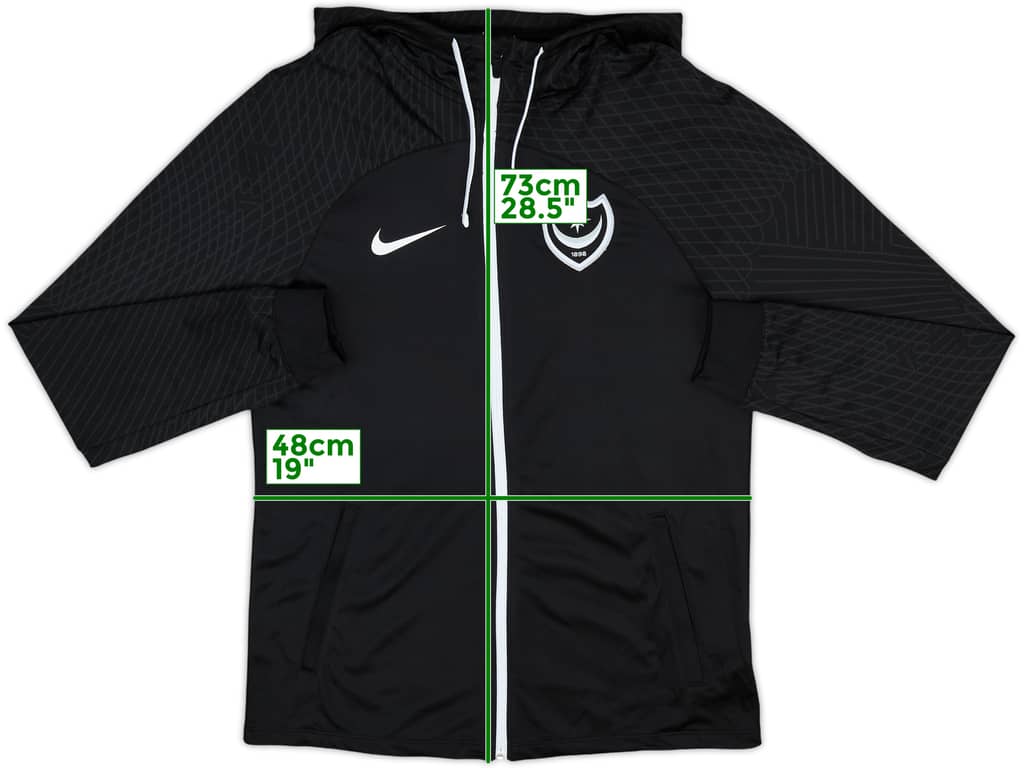 2023-24 Portsmouth Nike Track Jacket - 10/10 - (M)