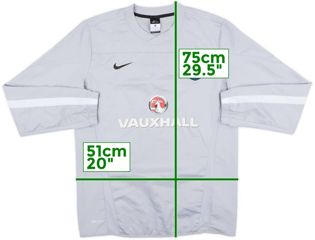 2013-14 England Nike Drill Top - 7/10 - (M)