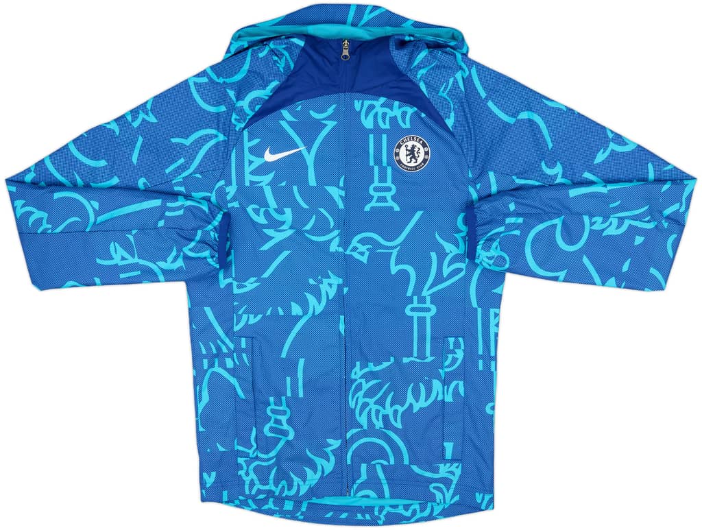 2022-23 Chelsea Nike Hooded Rain Jacket - 10/10 - (XS)