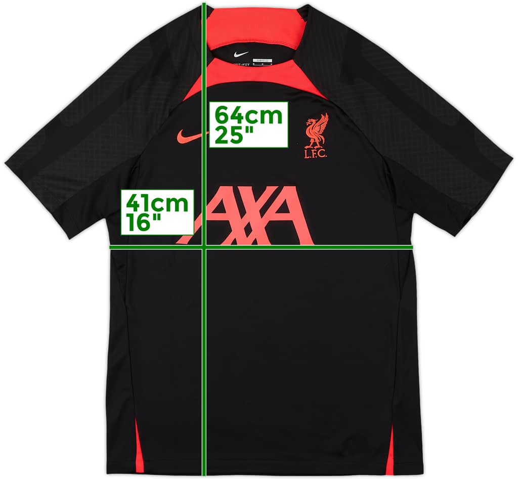 2022-23 Liverpool Nike Training Shirt - 9/10 - (M)