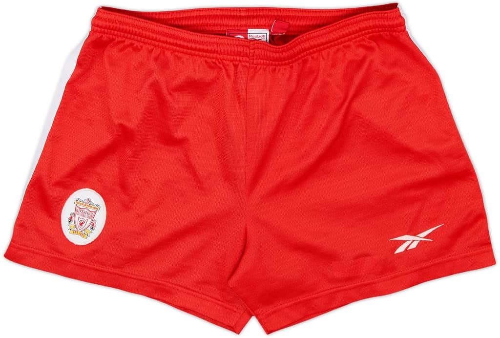 2000-02 Liverpool Home Shorts - 9/10 - (S)
