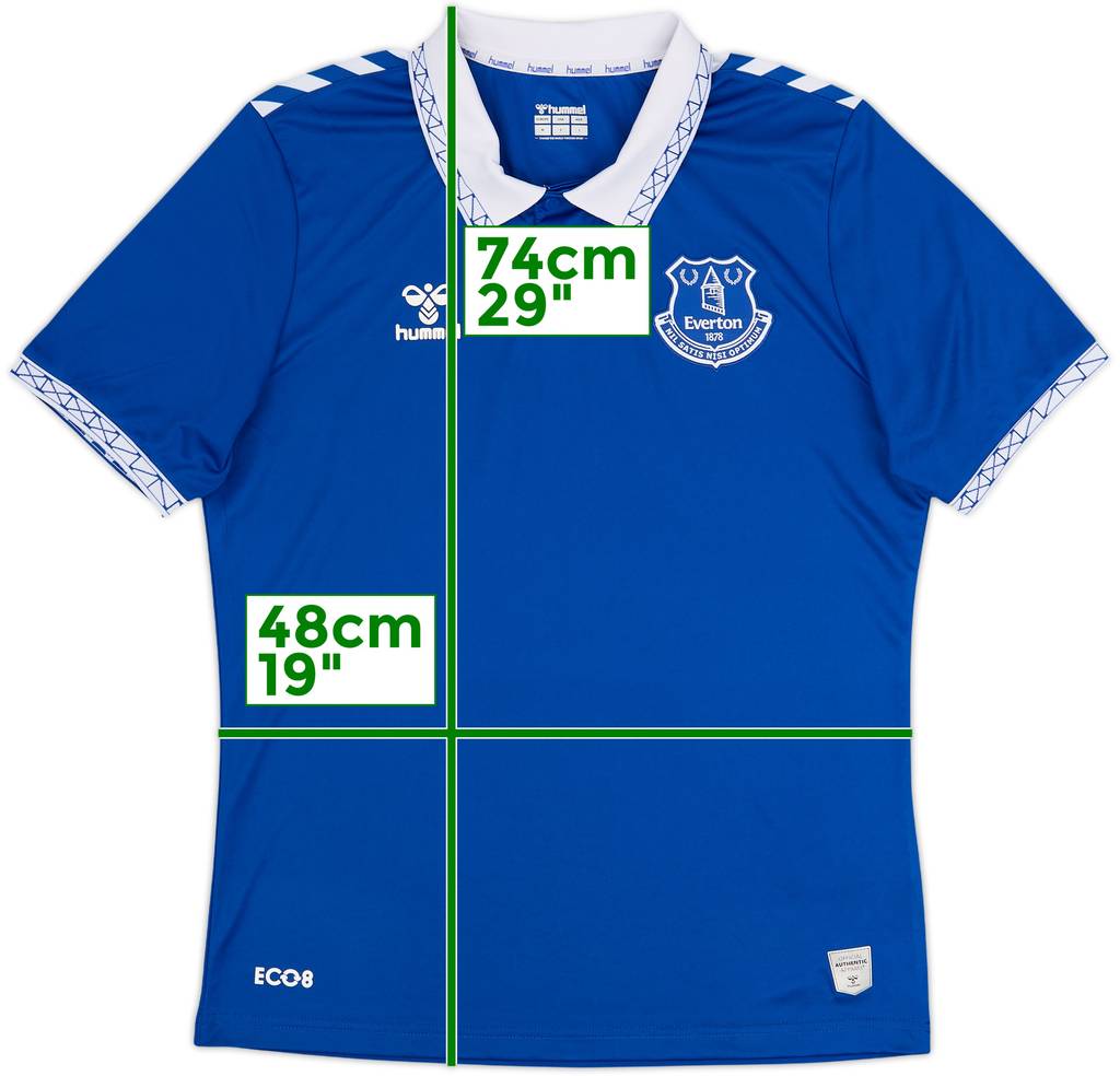 2023-24 Everton Home Shirt - 10/10 - (M)