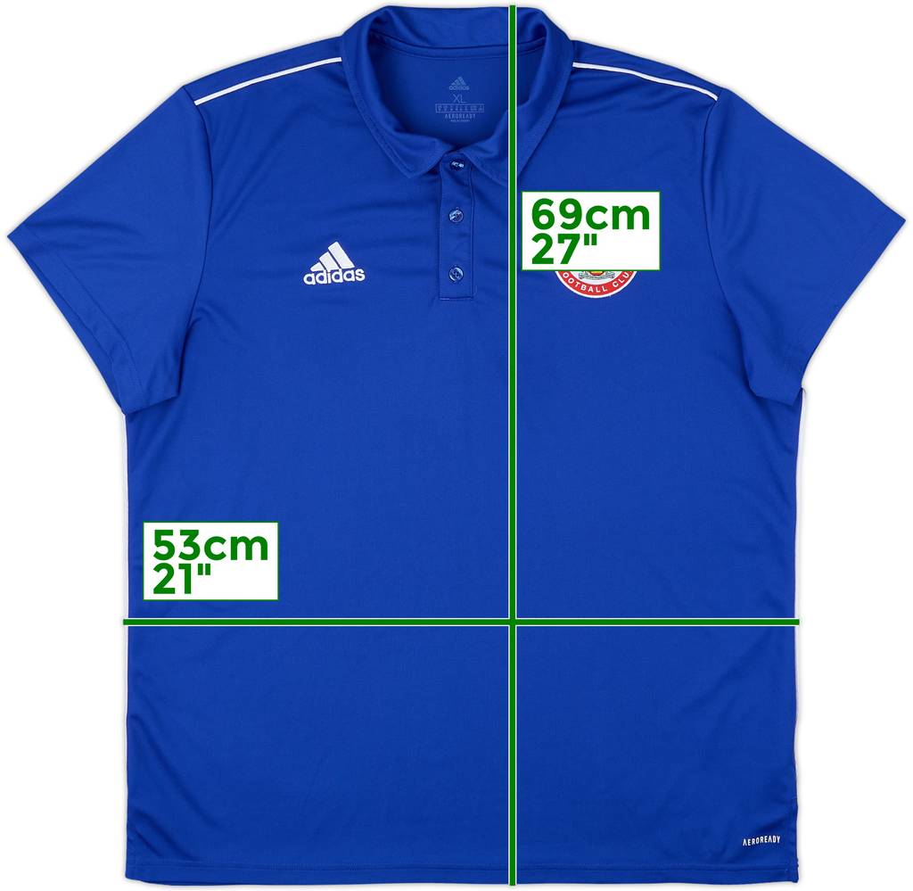 2020-21 Accrington Stanley adidas Polo Shirt - 10/10 - (XL)