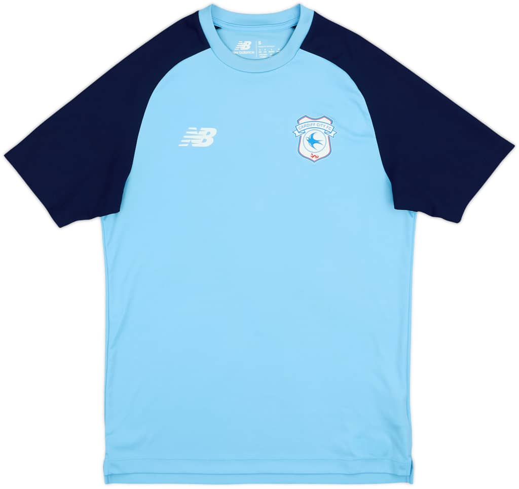 2023-24 Cardiff City New Balance Training Shirt - 7/10 - (S)