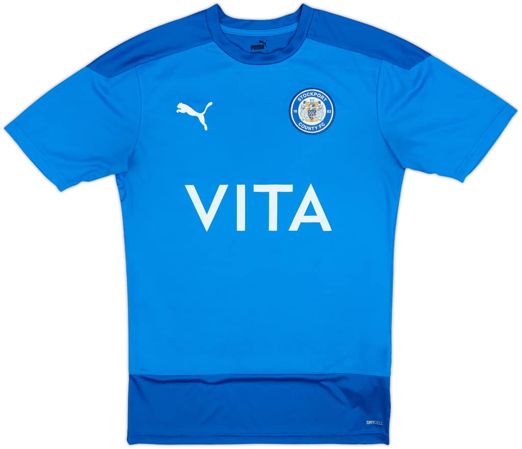 2020-21 Stockport County Puma Training Shirt - 10/10 - (S)