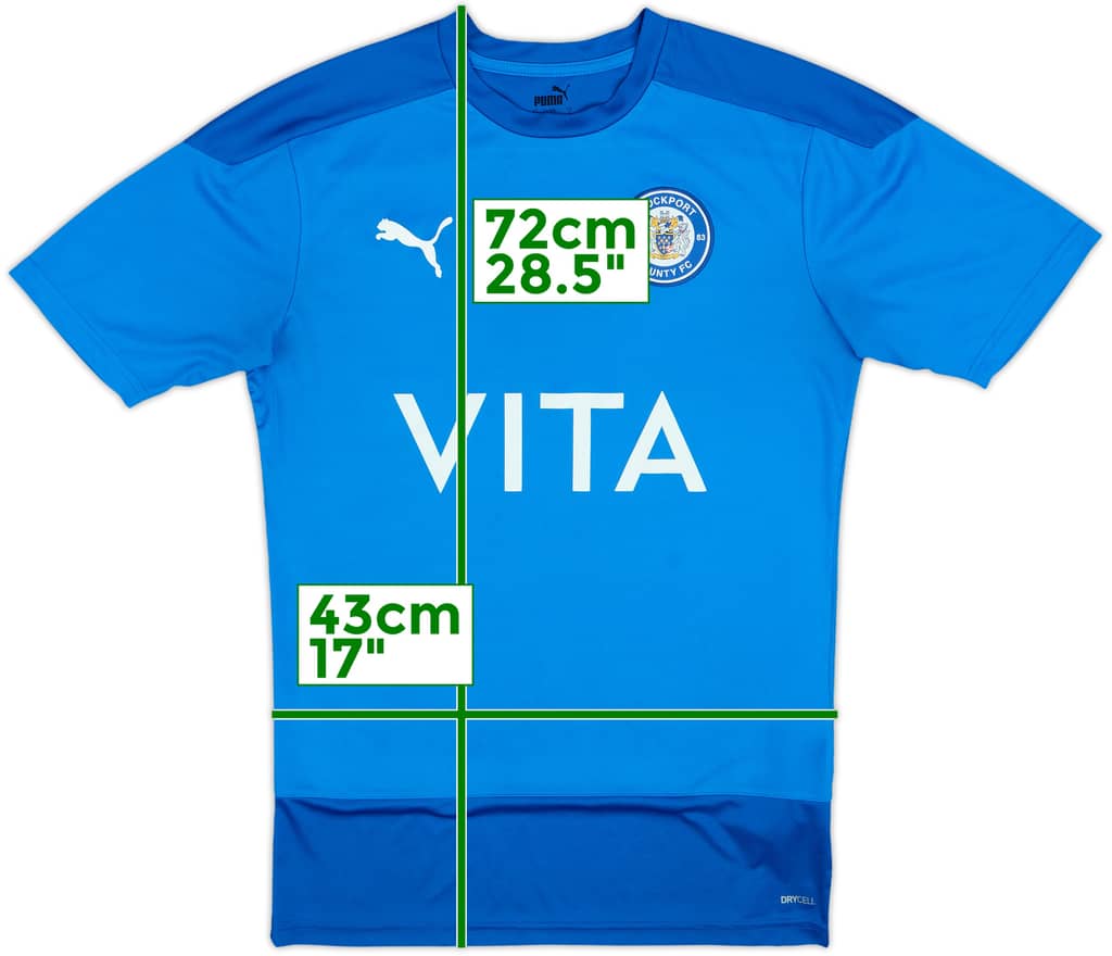 2020-21 Stockport County Puma Training Shirt - 10/10 - (S)