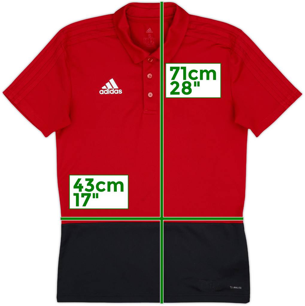 2018-19 Wales adidas Polo Shirt - 9/10 - (S)