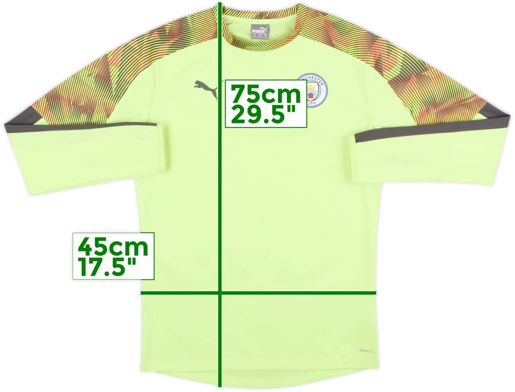 2019-20 Manchester City Puma Sweat Top - 8/10 - (S)