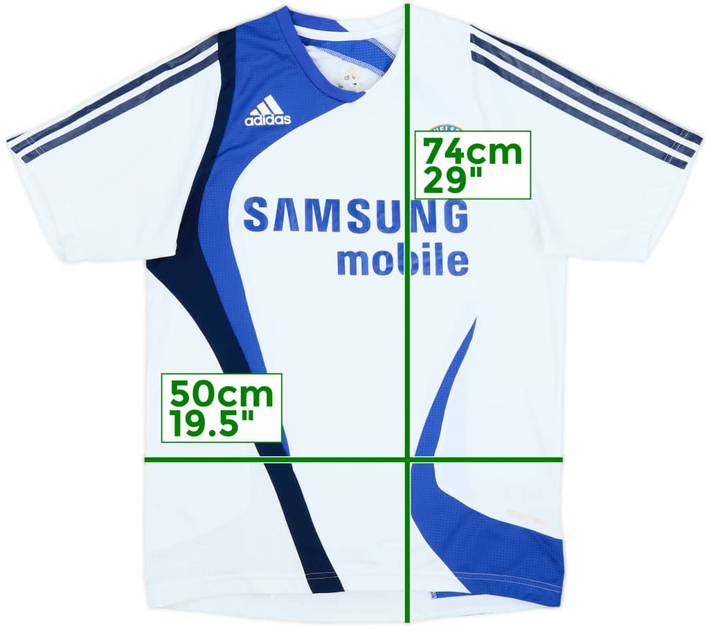 2007-08 Chelsea adidas Formotion Training Shirt - 6/10 - (M)