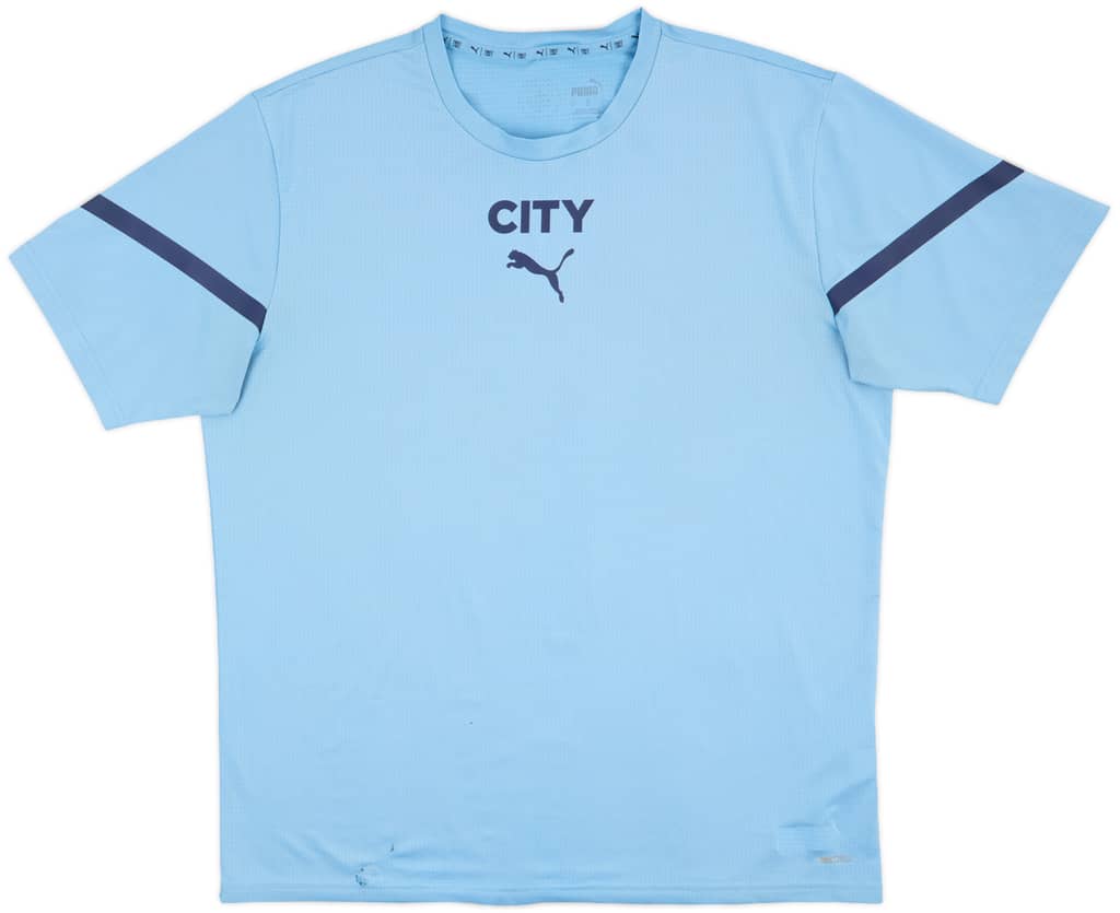 2021-22 Manchester City Puma Training Shirt - 4/10 - (L)