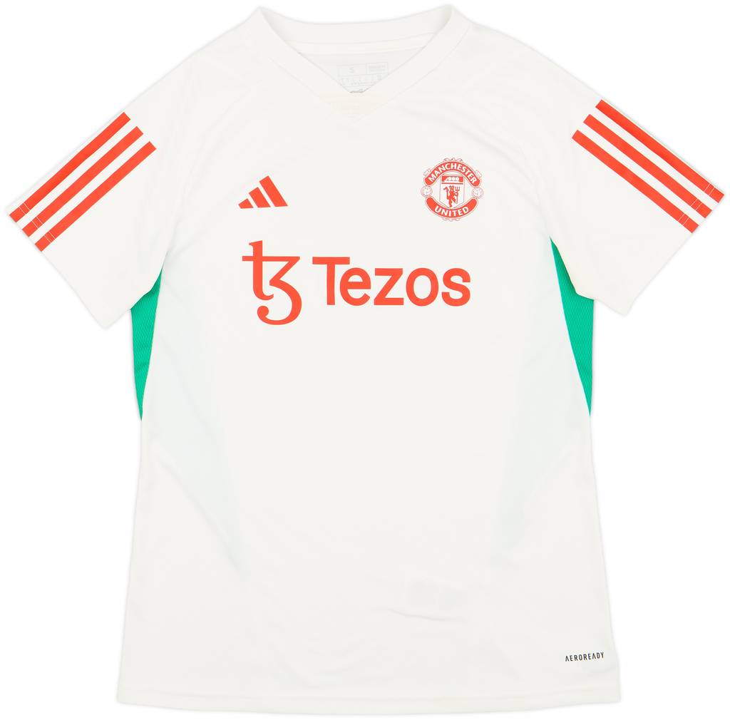 2023-24 Manchester United adidas Training Shirt - 8/10 - (Women's S)
