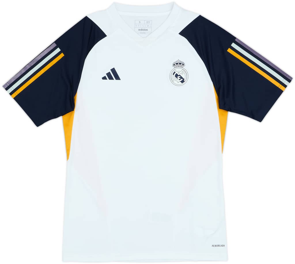 2023-24 Real Madrid adidas Training Shirt - 8/10 - (S)
