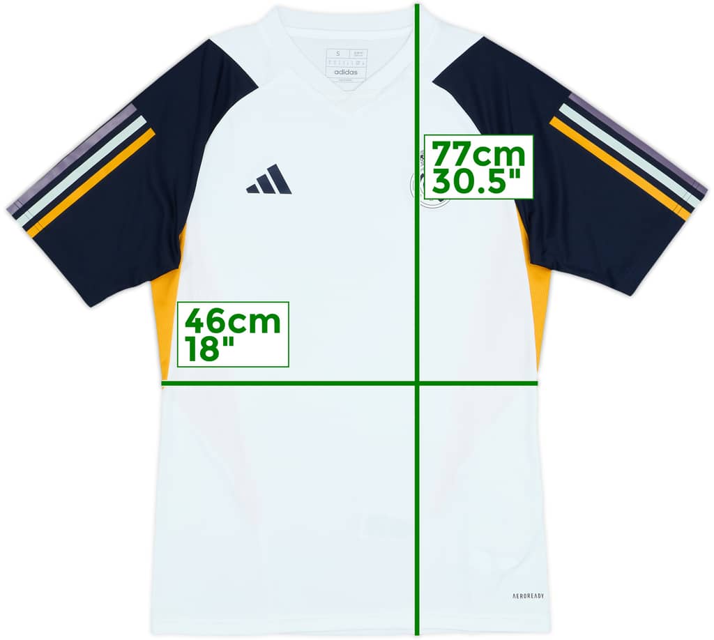 2023-24 Real Madrid adidas Training Shirt - 8/10 - (S)