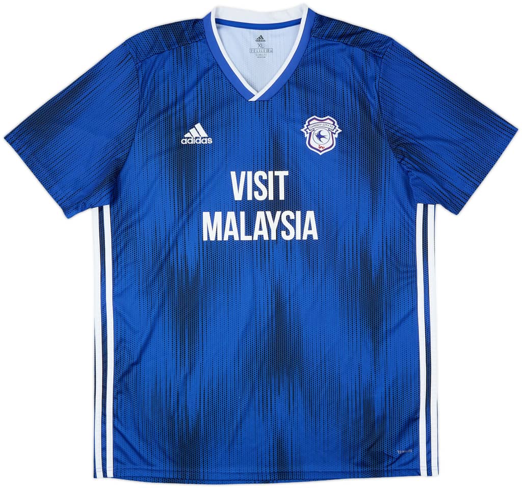 2019-20 Cardiff City Home Shirt - 9/10 - (XL)