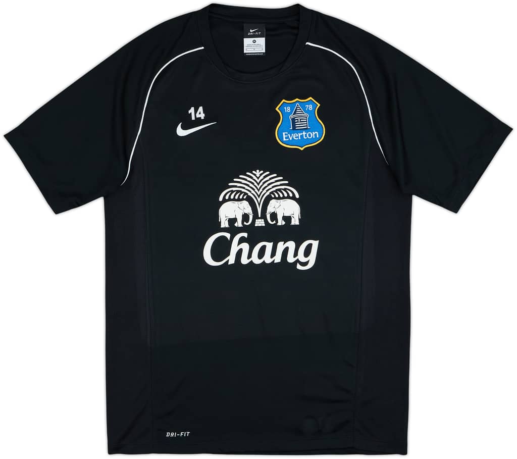2013-14 Everton Player Issue Nike Training Shirt #14 - 9/10 - (M)